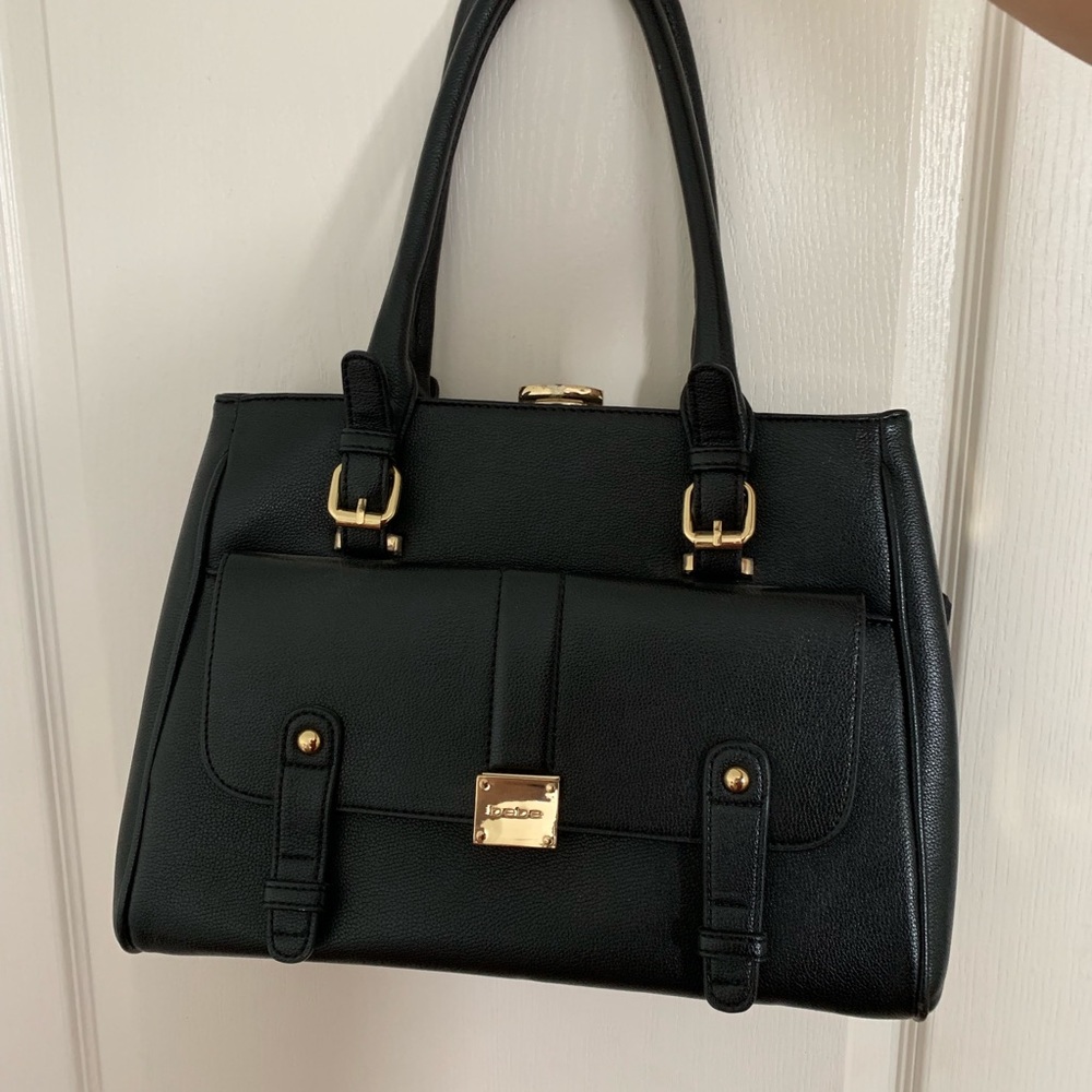 Bebe black purse